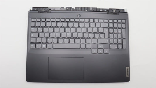 Lenovo IdeaPad 3 16IAH7 Palmrest Cover Touchpad Keyboard German Black 5CB1J09532