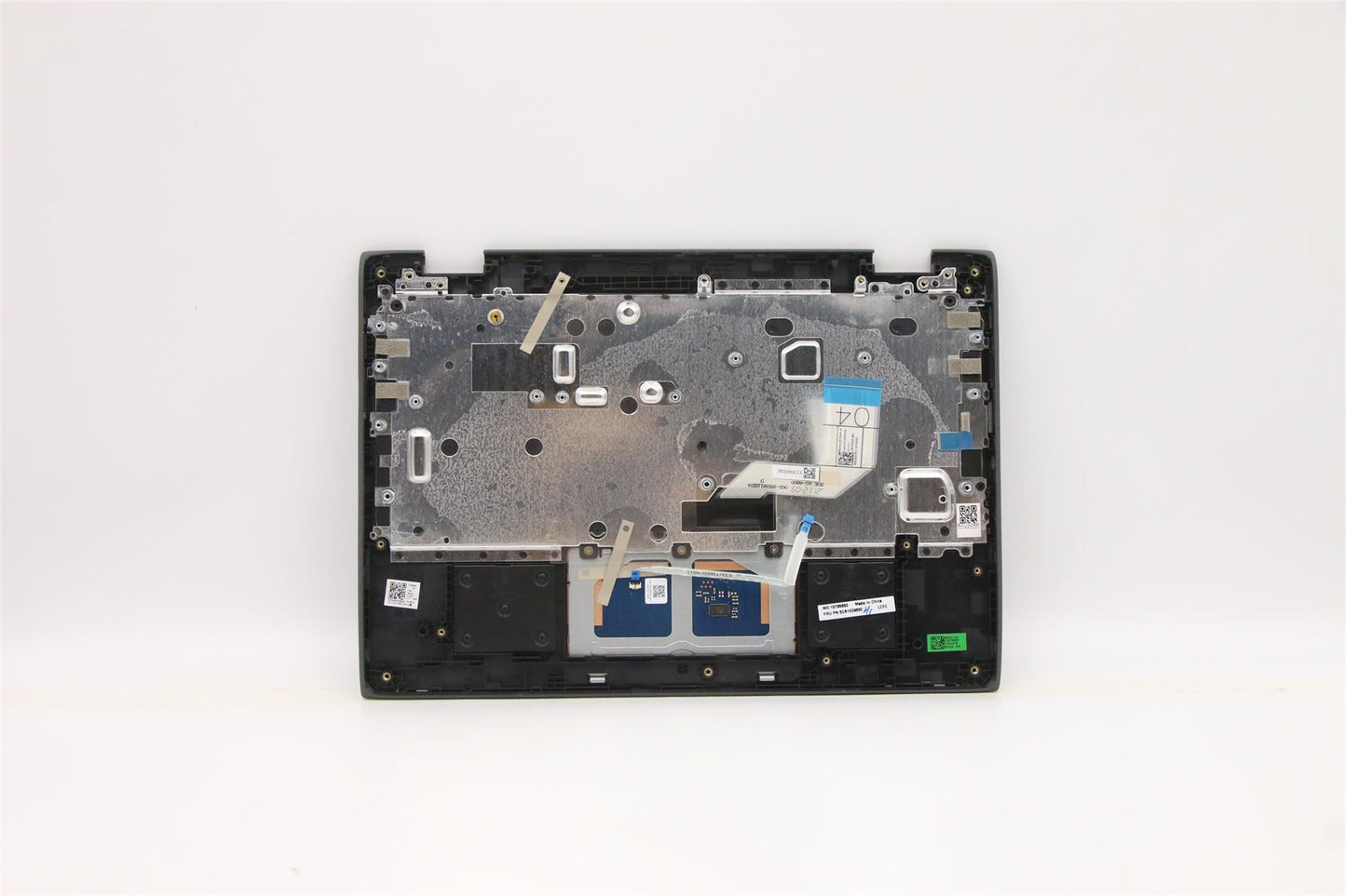 Lenovo Chromebook 100e 2nd Keyboard Palmrest Top Cover UK Black 5CB1E09650
