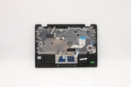 Lenovo Chromebook 100e 2nd Keyboard Palmrest Top Cover UK Black 5CB1E09650