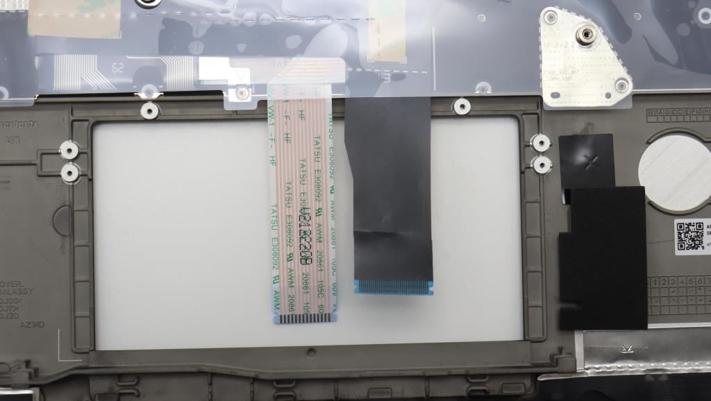 Lenovo ThinkPad T14s Gen 4 Keyboard Palmrest Top Cover Norwegian 5M11L93044