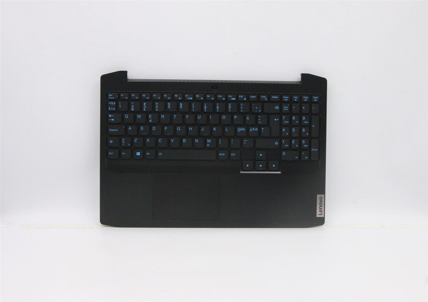 Lenovo Gaming 3-15ARH05 Keyboard Palmrest Nordic Black Backlit 5CB0Z33223