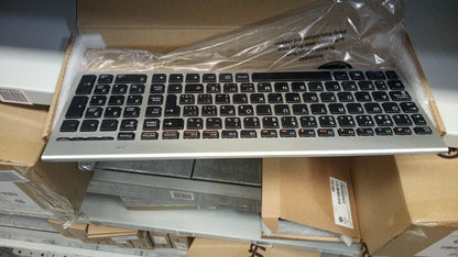 Lenovo Liteon SK-8861(EN-FR) 2.4G KB-Silver8 English French Keyboard 25209229