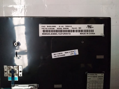 Lenovo ThinkPad E470 Keyboard Finnish Multilingual Black 01EN352