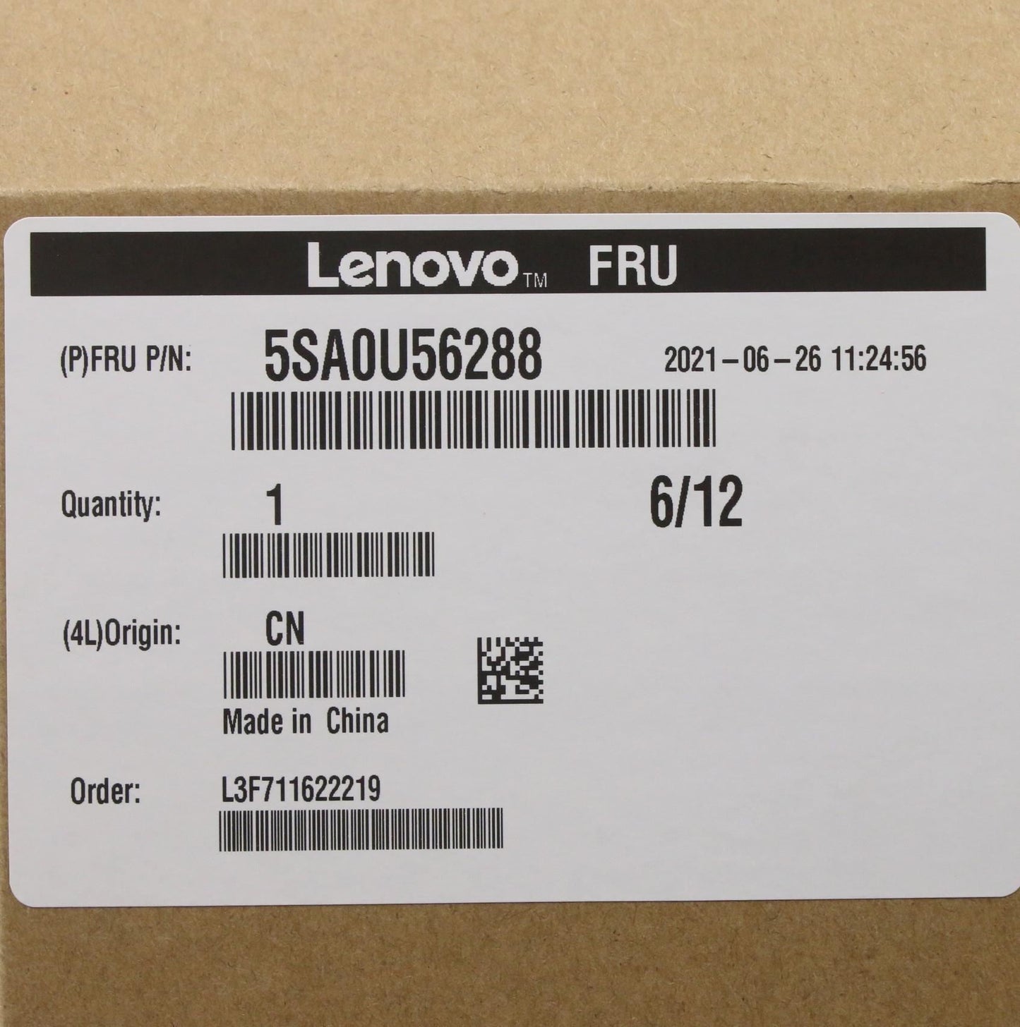 Lenovo ThinkCentre M75t Gen 2 M75s Gen 2 5 14ACN6 CPU Processor 5SA0U56288