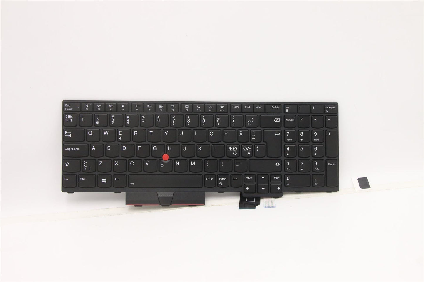 Lenovo MECH_ASM KBD NORDIC BKLT (CHI) BLK 5M11C88942