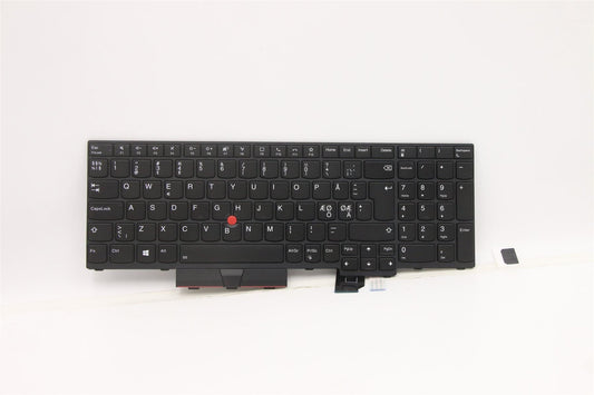 Lenovo MECH_ASM KBD NORDIC BKLT (CHI) BLK 5M11C88942