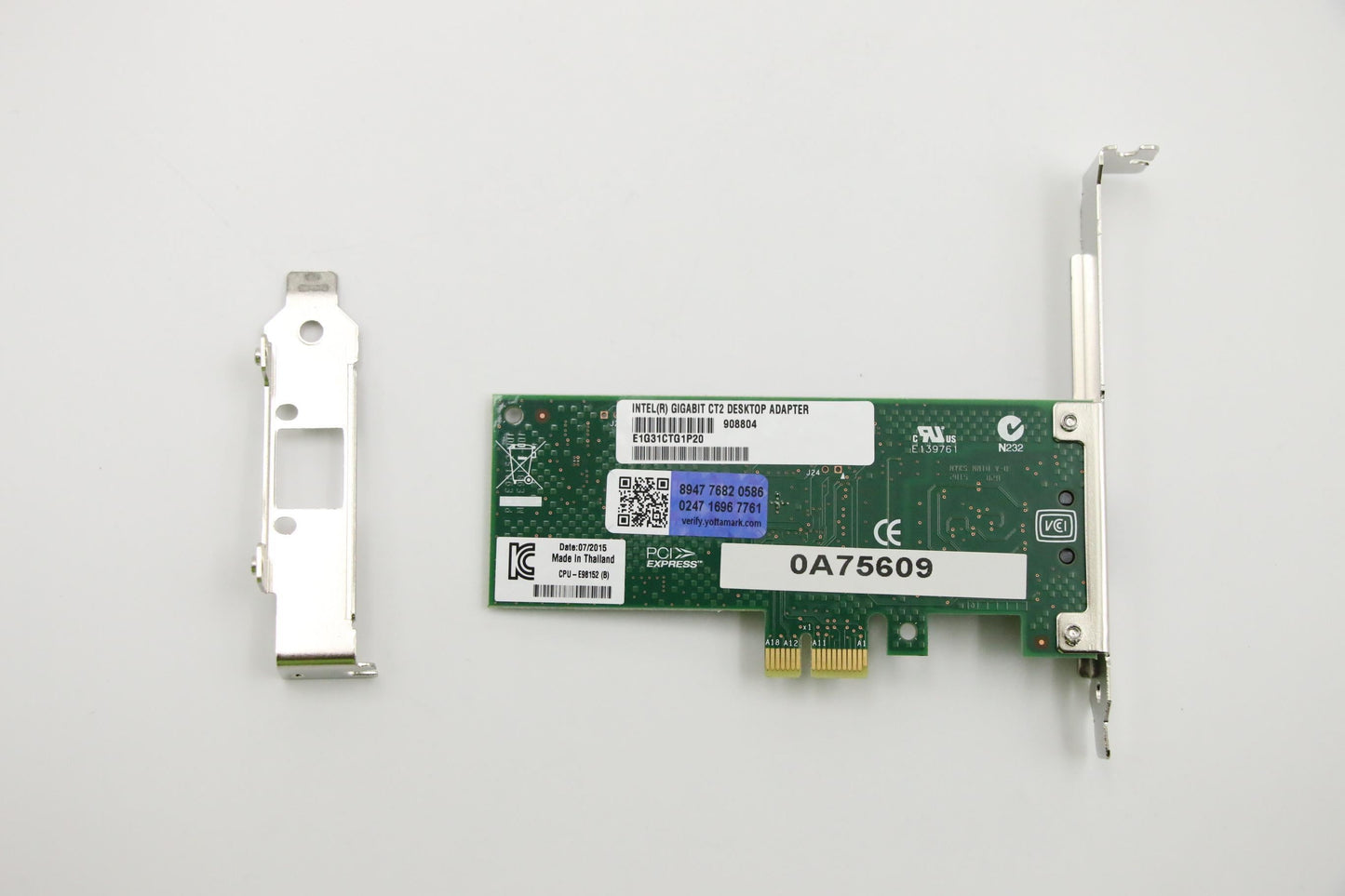 Lenovo FRU 82574L Gigabit CT2 Intel Board 03T8424
