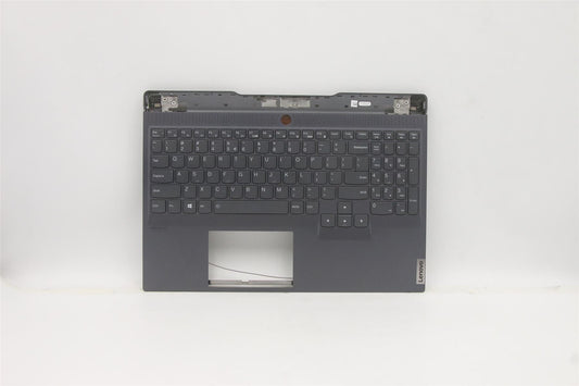 Lenovo Legion S7 15ARH5 Keyboard Palmrest Top Cover US Europe Grey 5CB1B39020