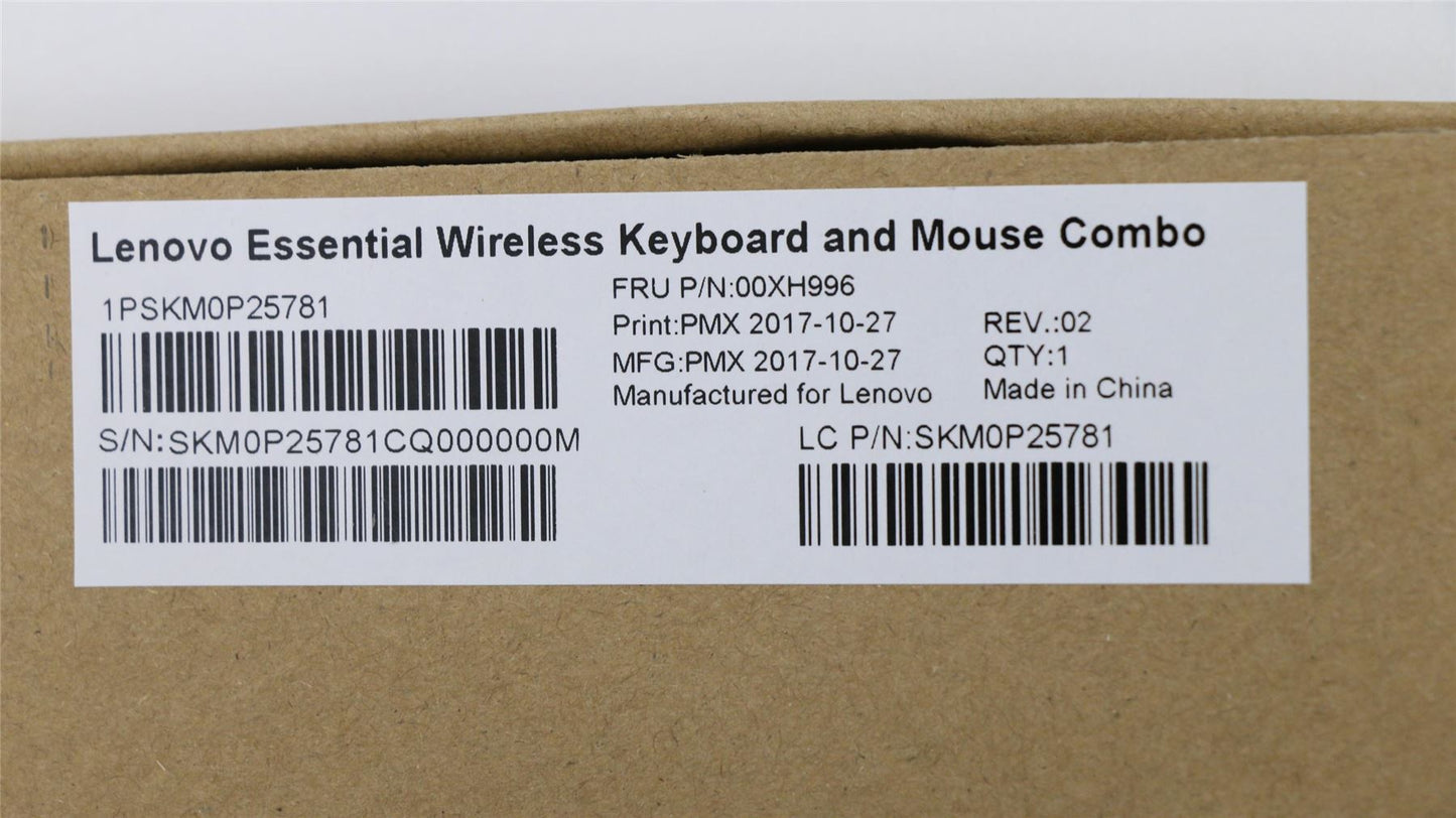 Lenovo KYB_MOUSE 2.4G SVG CZ_SL 00XH996