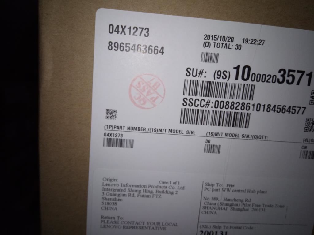 Lenovo FRU CS12 B/L KBD TWN CHY Traditional Chinese Keyboard 04X1273