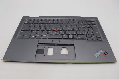 Lenovo ThinkPad X1 8th Gen Palmrest Cover Keyboard Japanese Grey 5M11H62446