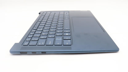 Lenovo Yoga 7 14IRH8 Palmrest Cover Touchpad Keyboard UK Tidal Teal 5CB1L40712