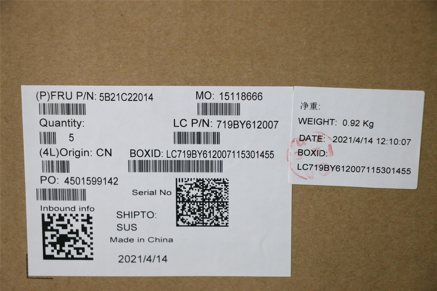 Lenovo Yoga 7 14ACH5 Motherboard Mainboard 5B21C22014