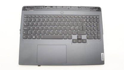 Lenovo Legion 5 16ARX8 Palmrest Cover Touchpad Keyboard Nordic 5CB1L54637