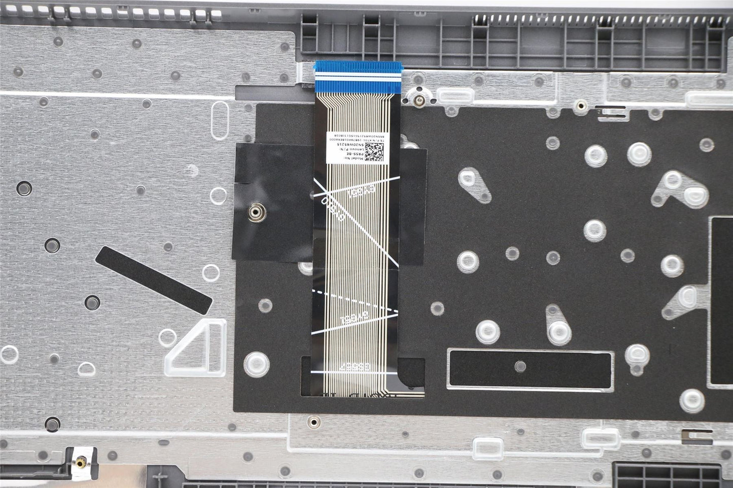 Lenovo IdeaPad 3-17ITL6 Keyboard Palmrest Top Cover Belgian Grey 5CB1B97611