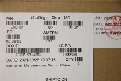 Lenovo COVER Upper Case ASM_ENG L82L0 CGY 5CB1D70671