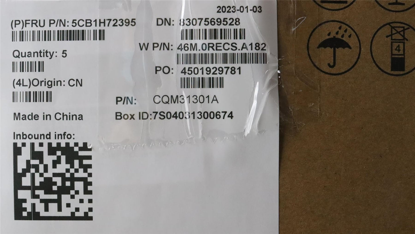 Lenovo Upper Case ASM_GER W 82R9 SB 5CB1H72395