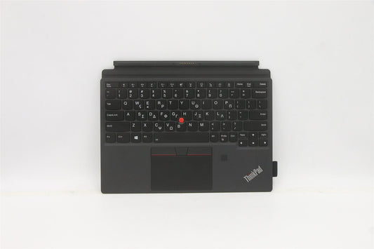 Lenovo ThinkPad X12 Detachable Gen 1 Dock Keyboard Palmrest Touchpad 5M11A36996