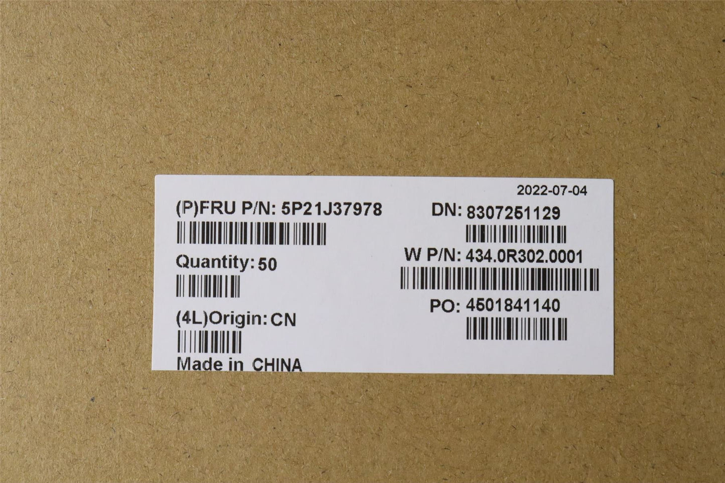 Lenovo 5P21J37978 SSD_T-PAD