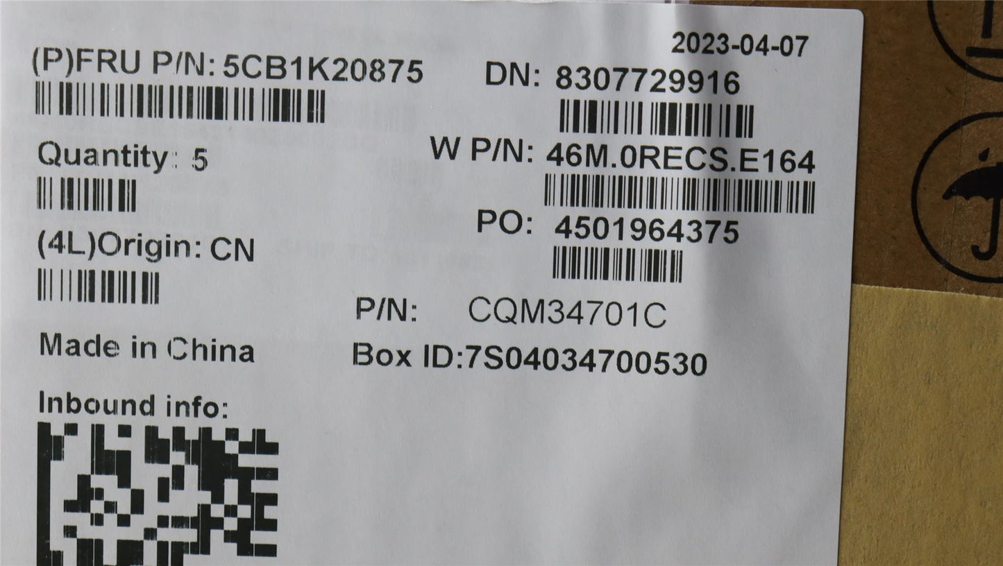 Lenovo Upper Case ASM_BUL W82XX SB BL 5CB1K20875