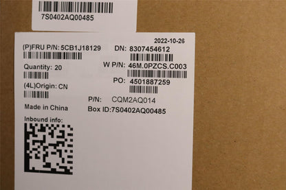 Lenovo FRU D COVER, W/O RJ45, ASM, TBT 5CB1J18129