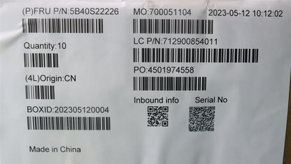 Lenovo IO Bracket WT 82XK 5B40S22226