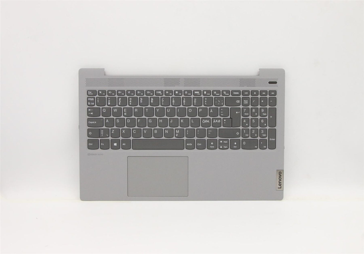 Lenovo IdeaPad 5 15ARE05 Palmrest Cover Touchpad Keyboard Nordic 5CB0X56315