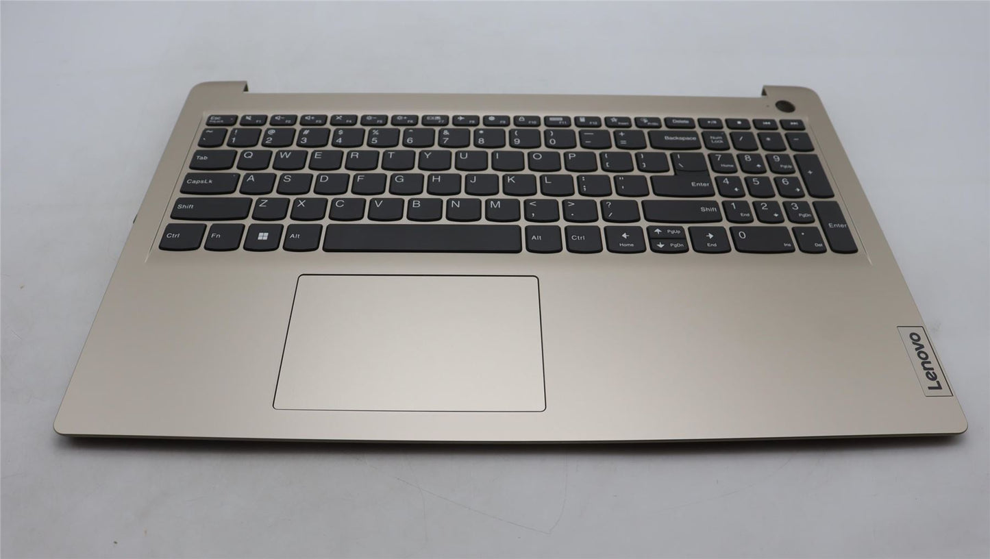 Lenovo IdeaPad 1 15ALC7 Palmrest Cover Touchpad Keyboard US Sand 5CB1H70436
