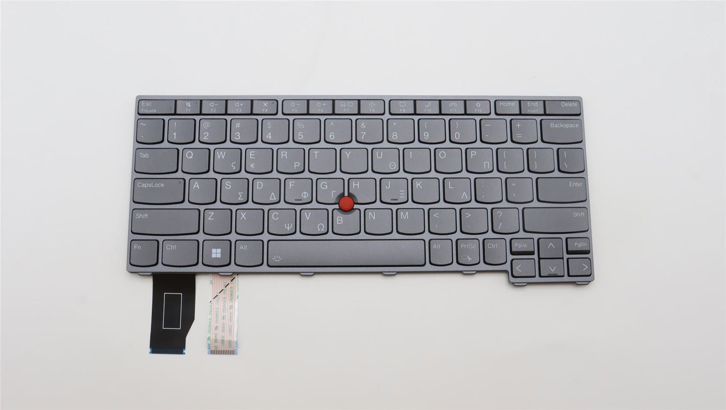 Lenovo ThinkPad X13 Gen 3 L13 Gen 4 L13 Gen 3 Keyboard Greek Grey 5N21H76892