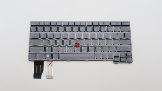 Lenovo ThinkPad X13 Gen 3 L13 Gen 4 L13 Gen 3 Keyboard Greek Grey 5N21H76892