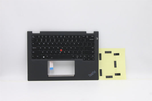 Lenovo ThinkPad P16 Gen 1 Palmrest Cover Keyboard US Black 5M11C18595