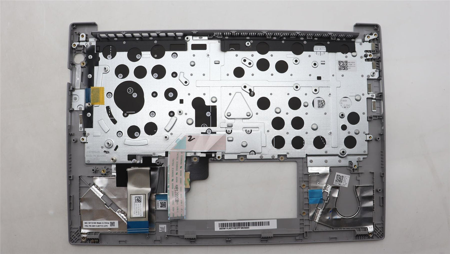 Lenovo ThinkPad E14 Gen 5 Keyboard Palmrest Top Cover Arctic Grey 5M11L92713