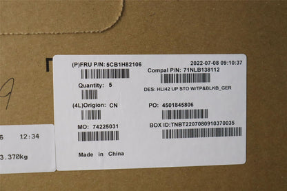 Lenovo IdeaPad 5 14IAP7 5 14ARH7 Palmrest Cover Touchpad Keyboard 5CB1H82106