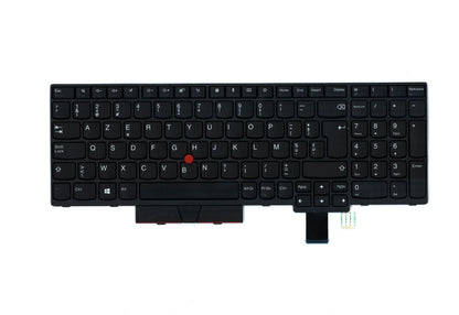 Lenovo ThinkPad T580 P52s Keyboard Belgian Black 01HX145