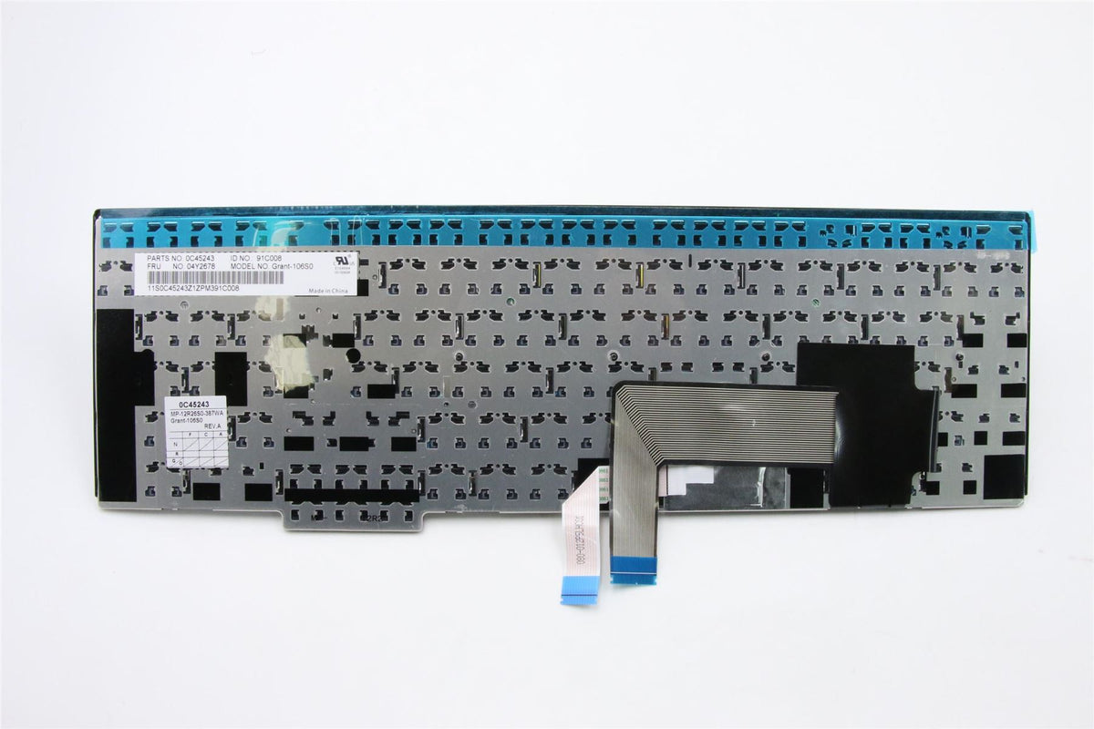 Genuine Lenovo ThinkPad Edge E531 E540 Keyboard Swedish / Finnish Black 04Y2678
