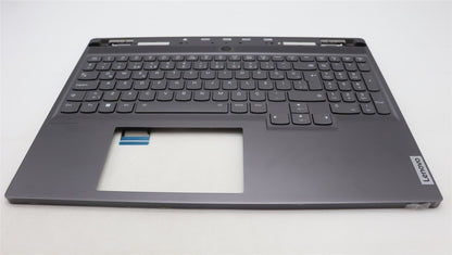 Lenovo Legion S7 16IRH8 Keyboard Palmrest Top Cover Turkish Grey 5CB1L68002