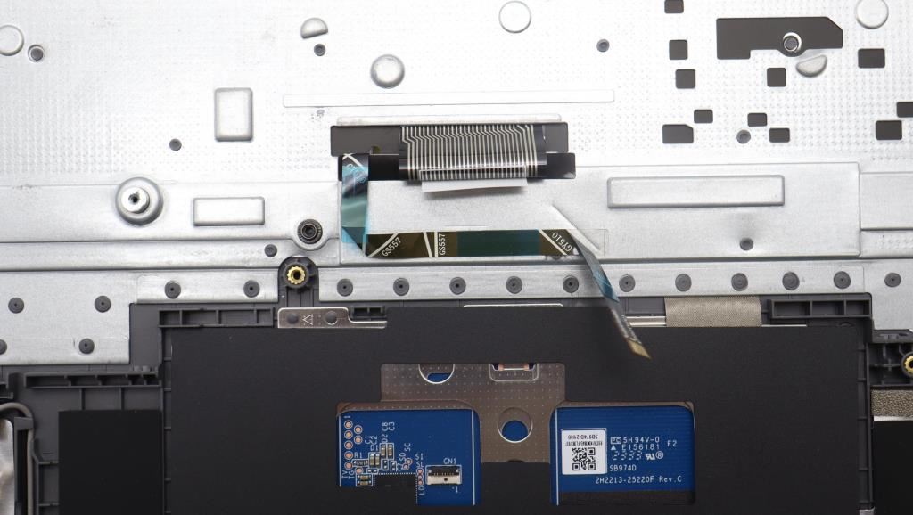 Lenovo IdeaPad 3 16IAH8 Palmrest Cover Touchpad Keyboard Russian 5CB1M45253
