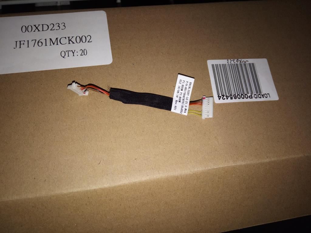 Lenovo BACKLIGHT-LG-21_5-WVA,S4 Backlight Cable 00XD233