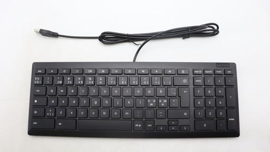 Lenovo Primax Chrome USB KB_Black Nordic 5D51J61965