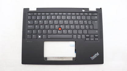 Lenovo Yoga X13 Gen 4 Palmrest Cover Keyboard Swedish Finnish Black 5M11L64277