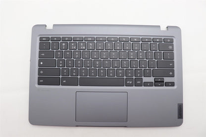 Lenovo 14e Gen3 Keyboard Palmrest Top Cover Hebrew Black Backlit 5M11H61921