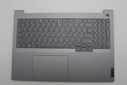 Lenovo ThinkBook 16 G6 IRL Palmrest Cover Touchpad Keyboard US Grey 5CB1P01364