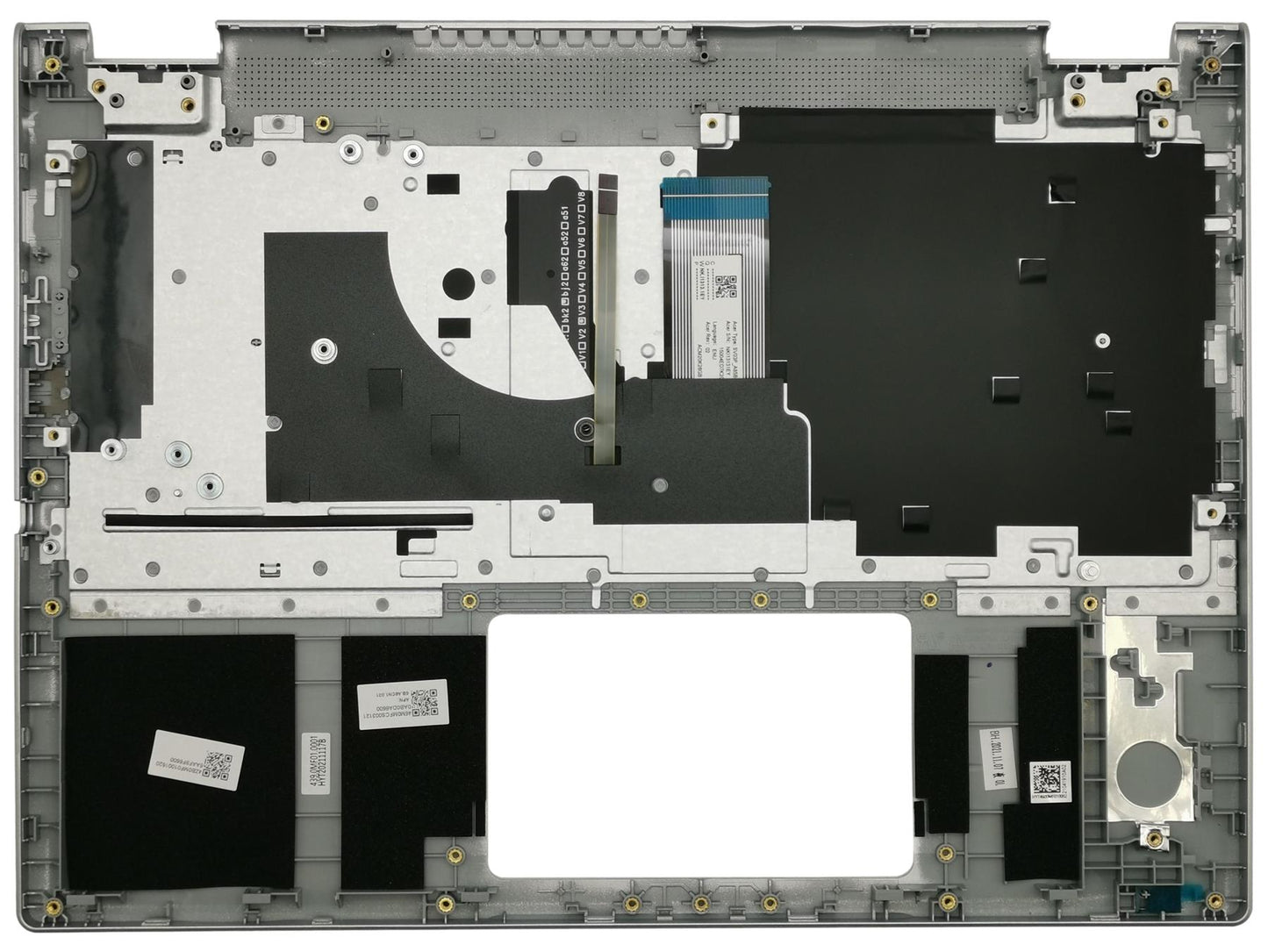 Acer Spin SP313-51N Handballenauflage-Tastatur, UK-Silber, Hintergrundbeleuchtung, 6B.A6CN1.031