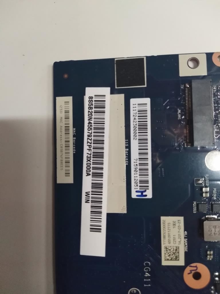 Lenovo 5B20N45579 MBL80SRMA751I36006UV2GNBLWINRTC