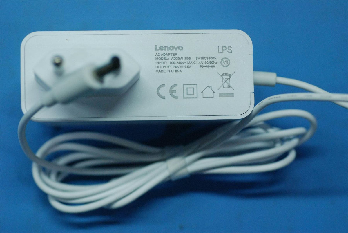 Lenovo adapter;AD30W1803;20V1.5A;EU;White AC Charger Adapter SA18C38005