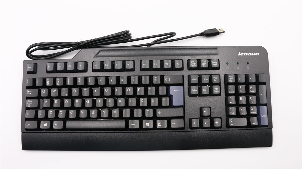 Lenovo preferred pro USB (black) Portuguese Keyboard 03X8617