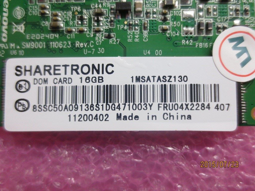 Lenovo FRU 16G DOM card Board 04X2284