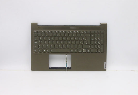 Lenovo Yoga 7-15IMH05 Palmrest Cover Keyboard Slovenian Brown 5CB0Z31038