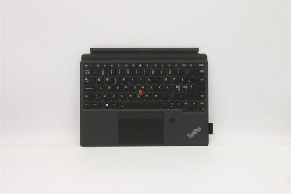 Lenovo MECH_ASM Backlit KB Nordic FPR Black 5M11A37006