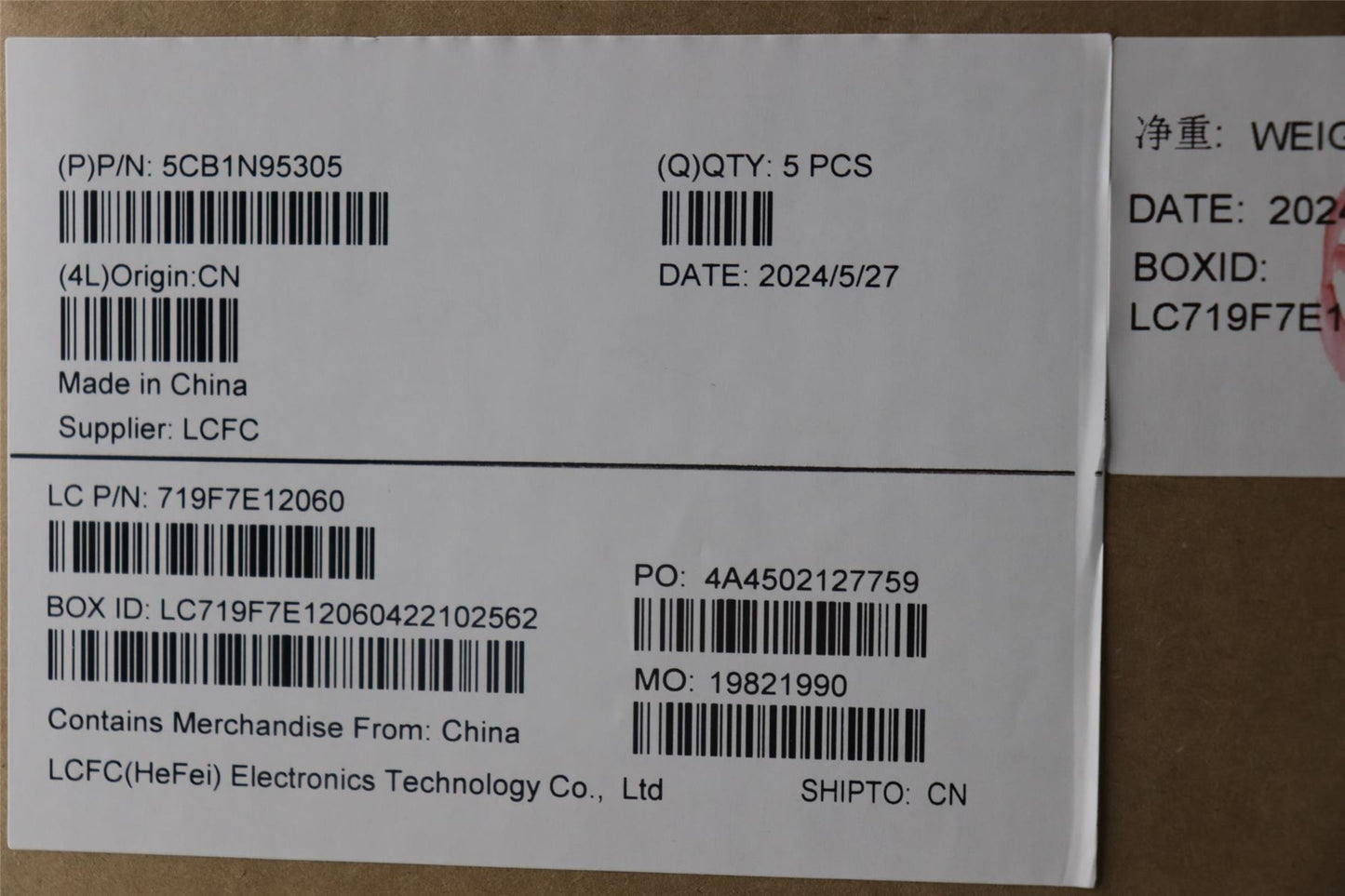 Lenovo Upper Case ASM_ITA L 83E6AG BL 5CB1N95305